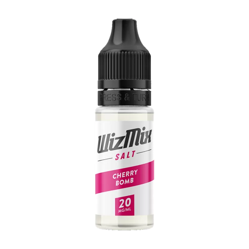 Wizmix Salt Cherry Bomb - 10ml - 10mg - Vape Product