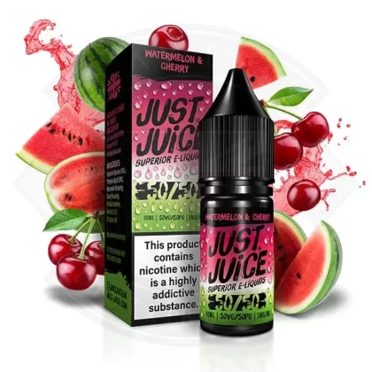 Just Juice Iconic 50/50 – Watermelon & Cherry 10ml