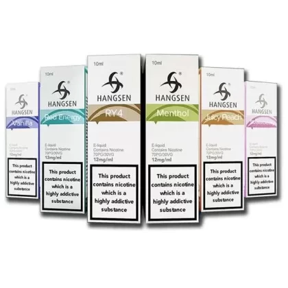 Hangsen E-Liquid [TPD] 10x10ml Bottles In All Flavours – £1.39