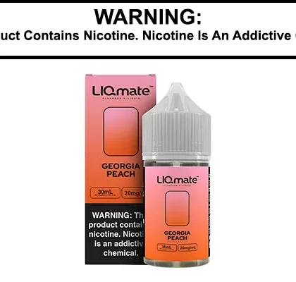 GEORGIA PEACH BY 7 DAZE LIQMATE SALTS 30ML - Vapejuice
