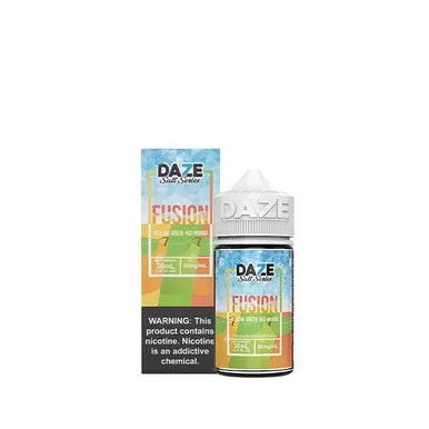 Yellow Green Red Mango Iced by 7Daze Fusion Salt 30mL - Flavor & Nicotine Level#30mg>50mg