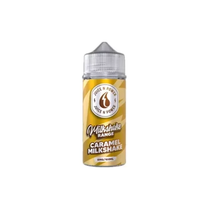 JNP Caramel Milkshake 100ml Shortfill E Liquid - Strength#0mg (AFC64A)
