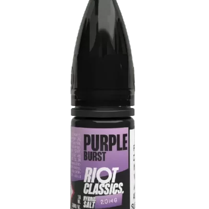 RIOT CLASSICS PURPLE BURST 10ML NIC SALT E-LIQUID