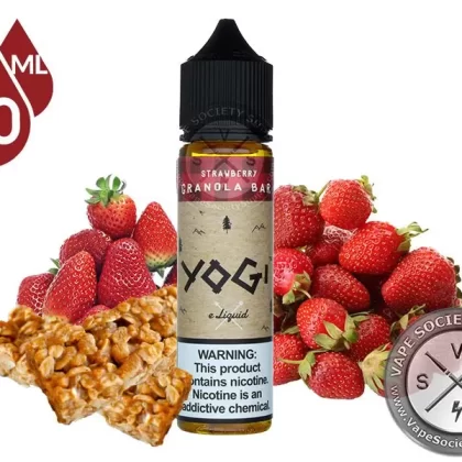 Strawberry Granola Bar by YOGI 60ml - Vape Product, Vape Product (7BC130)