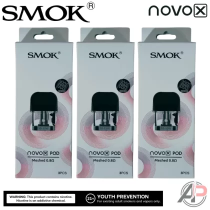 Smok Novo X Replacement Pods 3 Pack