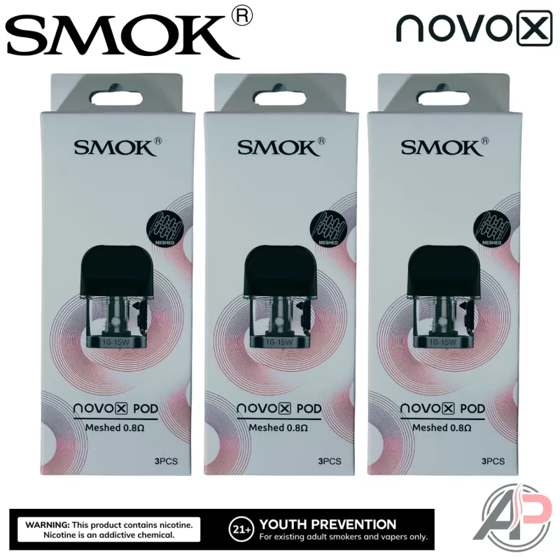 Smok Novo X Replacement Pods 3 Pack