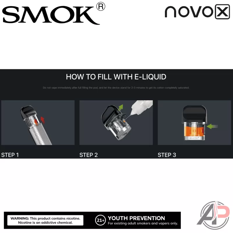 Smok Novo X Replacement Pods 3 Pack - Image 3