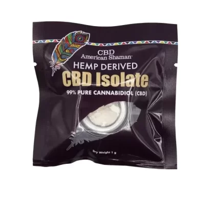 CBD American Shaman Isolate Powder THC Free