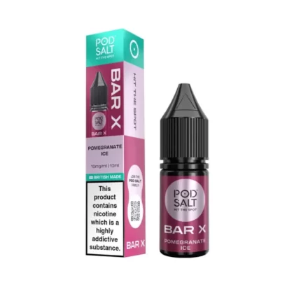 Pod Salt Bar Salt X Nic Salt E-Liquid Pomegranate Ice - 20mg