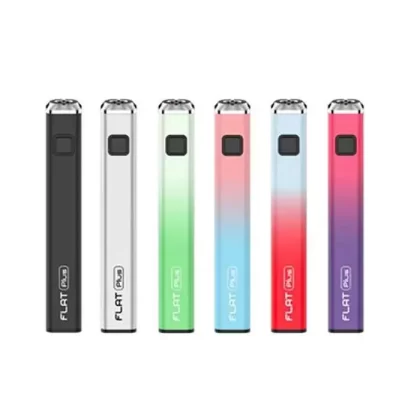 Yocan Flat Plus Twist Batteries - Pack Count#Single Pack~Color#Black>Silver>Green White>Purple Pink>Blue Pink>Red Teal