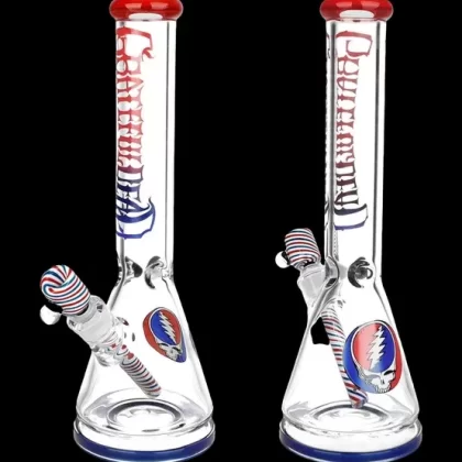 Grateful Dead x Pulsar “Liberty Beaker” Bong