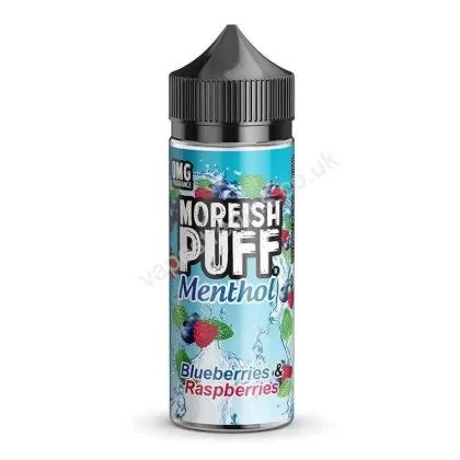 Blueberries & Raspberries Menthol E-Liquid Shortfill by Moreish Puff - Vapestreams Co