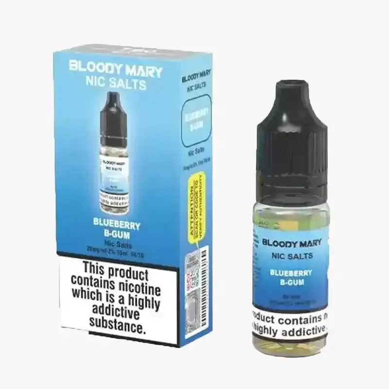Bloody Mary BM5000 Nic Salt Vape Juice - Pack of 10 - Strawberry Kiwi / 20mg - Image 2