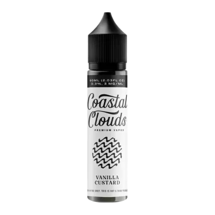 Vanilla Custard Coastal Clouds E-Juice - Consumer; Vape Product, Vape Product; Single