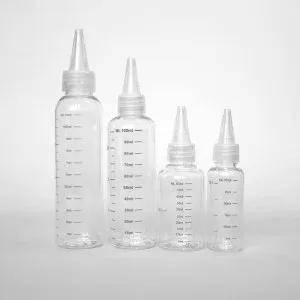 Clear Measuring Bottles 30ml 60ml 100ml 110ml with Scale for E-Liquid Storage E Juice Refill Bottles tool