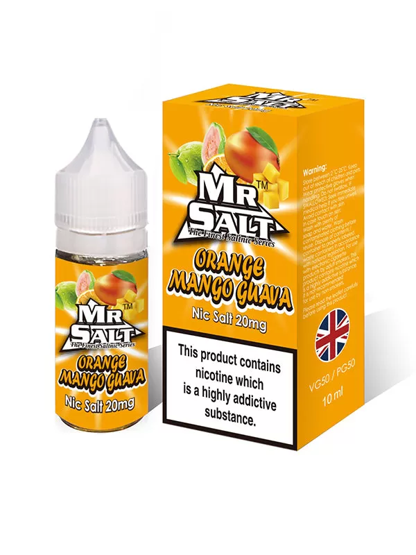 Mr Salt Orange Mango Guava Nic Salt E-Liquid