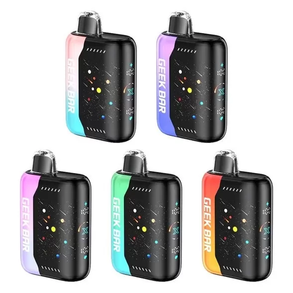 Geek Bar Pulse X 25K Meteor Edition Disposable Vape - ATL Mint, Orange Dragon