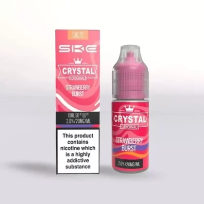 SKE Crystal Nic Salt Strawberry Burst E-liquid