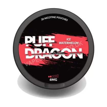 Puff Dragon Ice Watermelon Nicotine Pouch - Vapestreams Co
