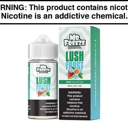 LUSH FROST BY MR. FREEZE 100ML - Vapejuice