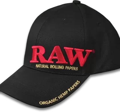 RAW | Black Classic Brim Cap