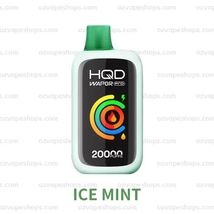 HQD Cuive Slick 20000 – Ice Mint - Ozvapeone