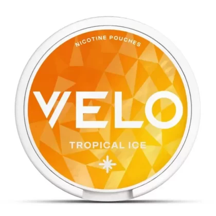 Velo Tropical Ice Mini Nicotine Pouches