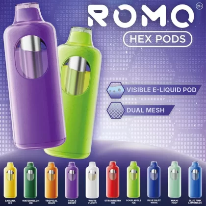 ROMO Hex POD 50K - Miami Mint - Skullvaping