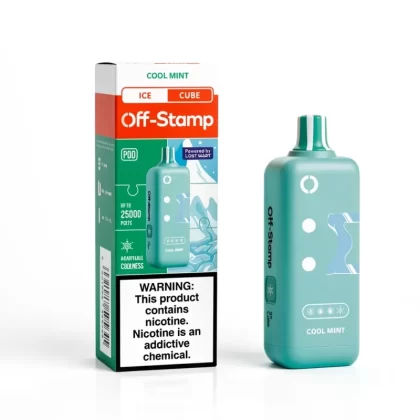 Off-Stamp X-CUBE Ice Cube 25,000 Puffs 18ML 50mg - Fumotvapemexico