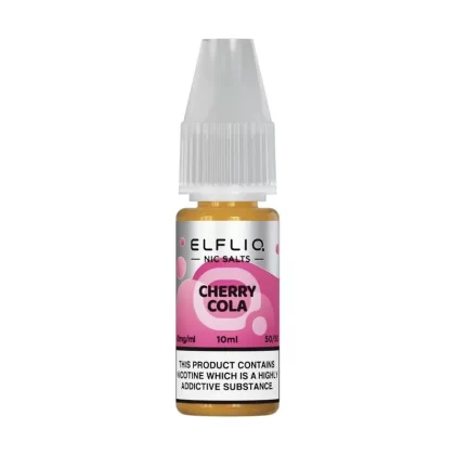 ELF BAR ELFLIQ CHERRY COLA 10ML NIC SALT E-LIQUID