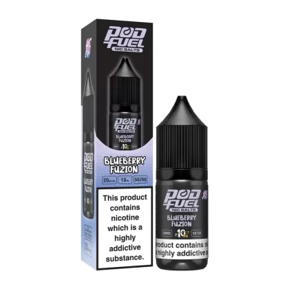 Blueberry Fuzion 10ml Nic Salts By Pod Fuel (Out Of Date) - Nicotine Strength#10mg (Salt)>20mg (Salt) (B6FA8F)