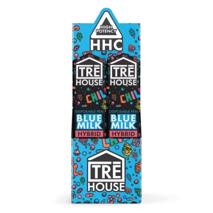 Trehouse Blue Milk 2gram Disposable HHC Vape UK