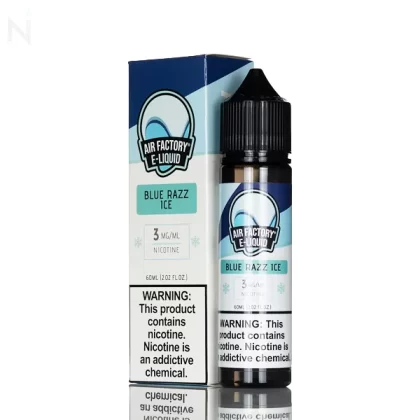 Air Factory E Liquid - Blue Razz Ice - 60ml - 3mg