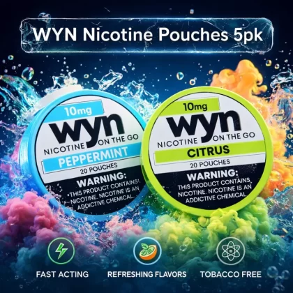 WYN Nicotine Pouches 5pk - Banana Chill / 6mg - Vapeciga
