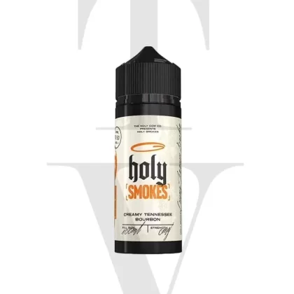 HOLY SMOKES CREAMY TENNESSE BOURBON 100ML SHORTFILL E-LIQUID