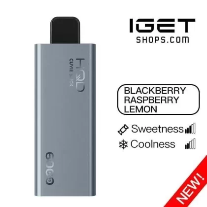 HQD Cuvie Slick 6000 – Blackberry Raspberry Lemon - Ozvapeone (8BAD82)