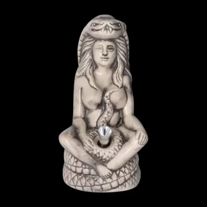 Serpent Goddess Ceramic Bong - Vape Store