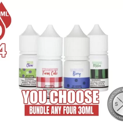 Fresh Farms Salt Bundle 4x30ml (120ml)