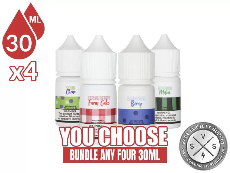Fresh Farms Salt Bundle 4x30ml (120ml)