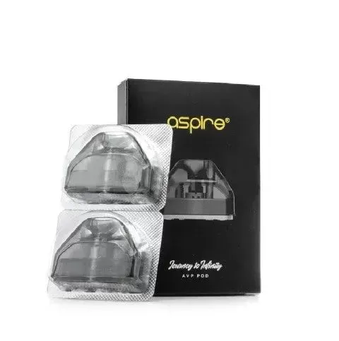 Aspire AVP Replacement Pods 2 Pack - Resistance#1.2 Ohm (3F6444)