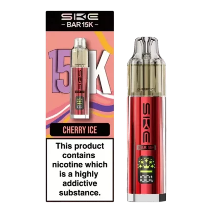 SKE BAR 15K CHERRY ICE PREFILLED POD KIT