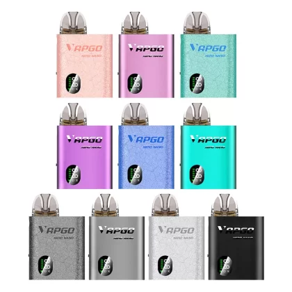 VAPGO XERO Nano Pod Kit 800mAh 2ml - Icy Black