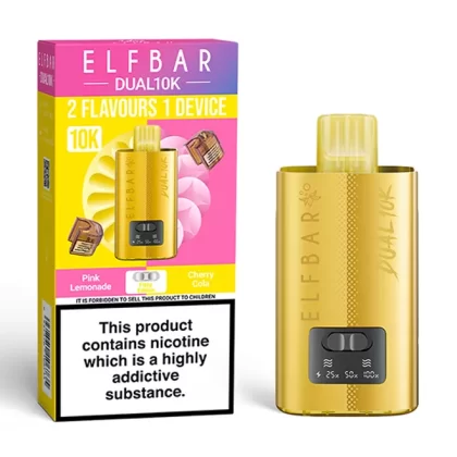 Elf Bar Dual 10K Pod Kit (10,000 Puffs) - Purple Edition