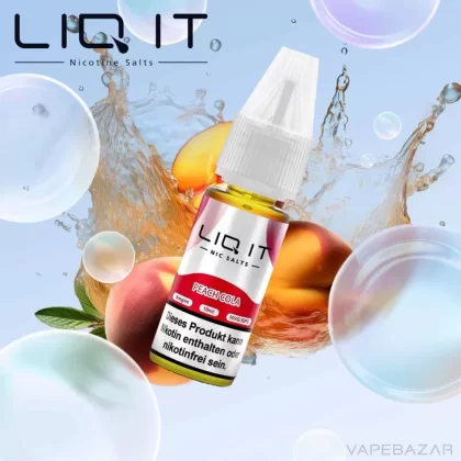 Lovesticks LIQ IT Liquid – Peach Cola - Nikotinfrei, 6mg/ml; Pfirsich