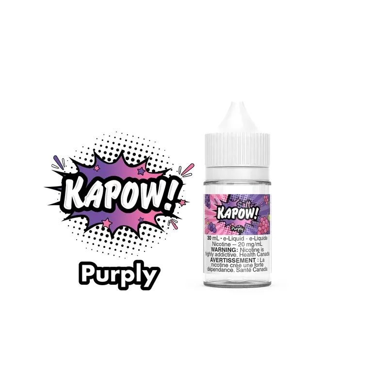 Kapow Salt – Purply - Strength#20mg>Bold 50