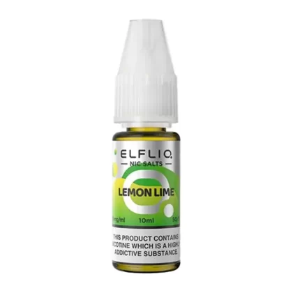 Elf Bar ElfLiq Lemon Lime E Liquid 10ml - Nicotine Strength#20mg>10mg>5mg