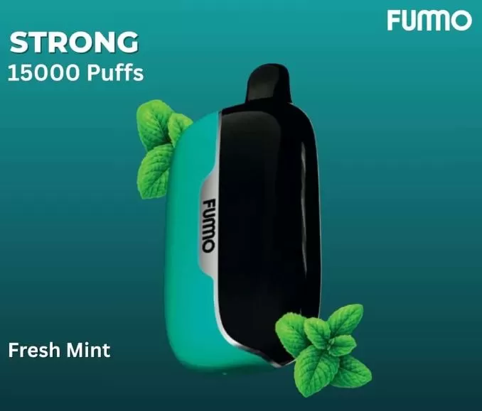 Fummo Power Disposable Vape (15,000 Puffs) - Blueberry Watermelon / 20 mg - Image 3