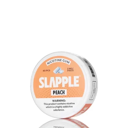 Slapple Peach Nicotine Gum - Vape Product, Vape Product