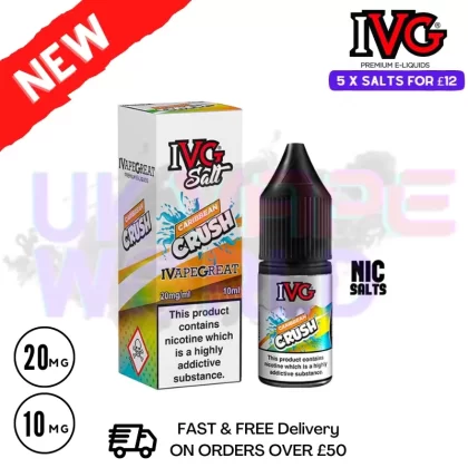 Caribbean Crush IVG Salt 10ml Nic Eliquid