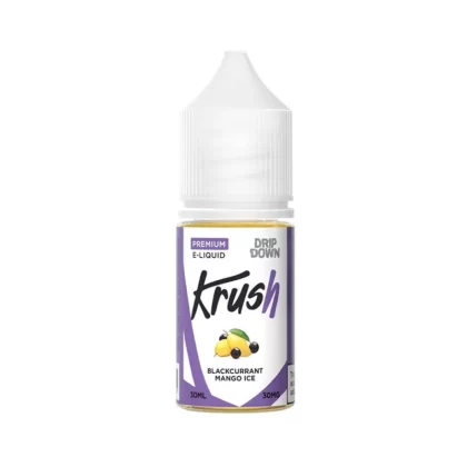 Drip Down Krush Series Salt – Blackcurrant Mango Ice 30ml (30, 50 mg) - Vapebazaar Pk
